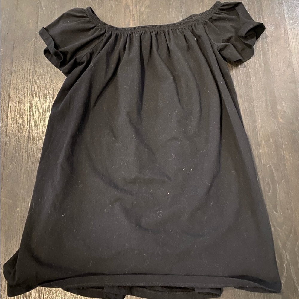 Asos off the shoulder mini dress